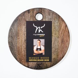 Miguel Maestre 38 cm Round Mango Wood Serving Board