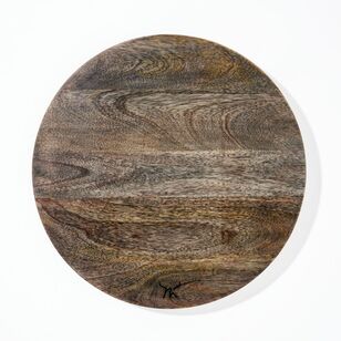 Miguel Maestre 40 cm Round Mango Wood Lazy Susan