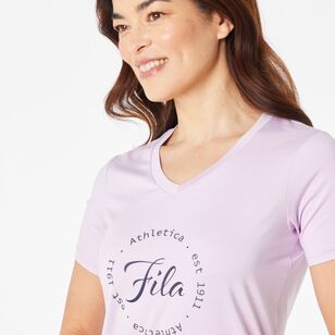 FILA Women's Andrea Quick Dry Tee Orchid