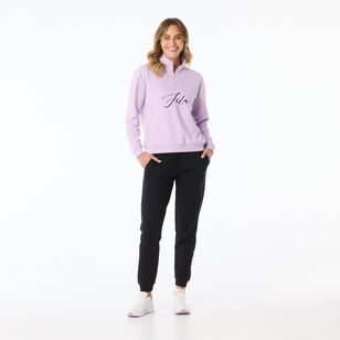 FILA Women's Melanie Quarter Zip Orchid