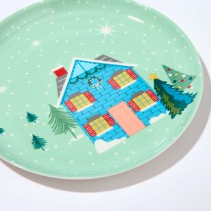 Christmas Village Side Plate 21 cm