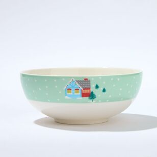 Christmas Village Cereal Bowl 16 cm