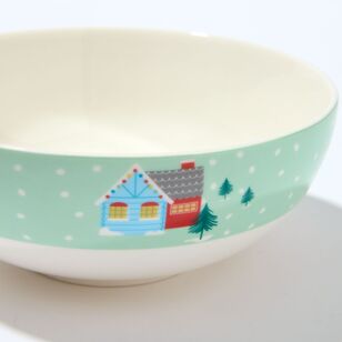 Christmas Village Cereal Bowl 16 cm