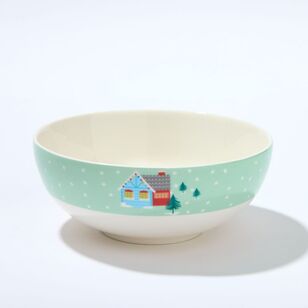 Christmas Village Cereal Bowl 16 cm