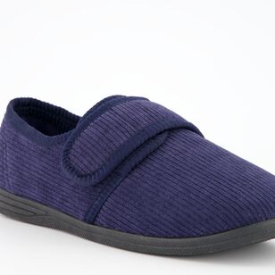 Nic Morris Men’s Mills Corduroy Slippers Navy