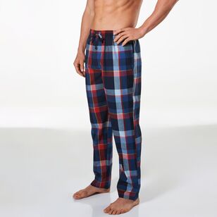 Mitch Dowd British Check Sleep Pants Navy & Red