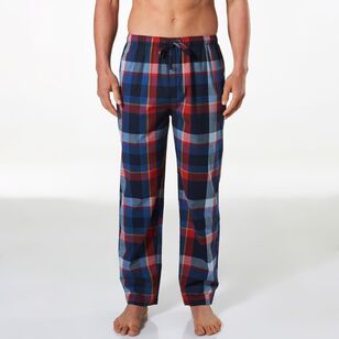 Mitch Dowd British Check Sleep Pants Navy & Red