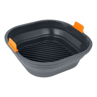 Bakemaster 21 x 21 x 6.5 cm Silicone Collapsible Square Air Fryer Insert