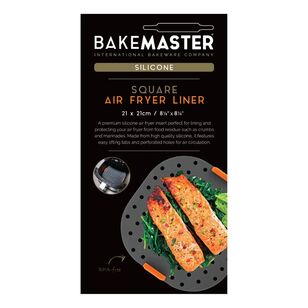 Bakemaster 21 x 21 cm Silicone Square Air Fryer Liner