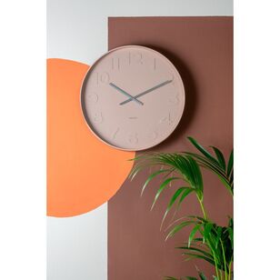 Karlsson Mr Brown Wall Clock Brown