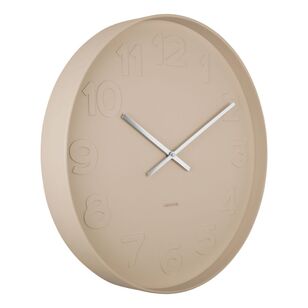 Karlsson Mr Brown Wall Clock Brown