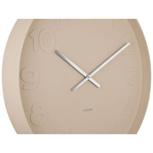 Karlsson Mr Brown Wall Clock Brown