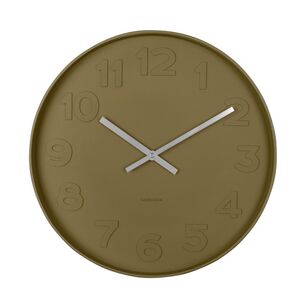 Karlsson Mr Green Wall Clock Moss