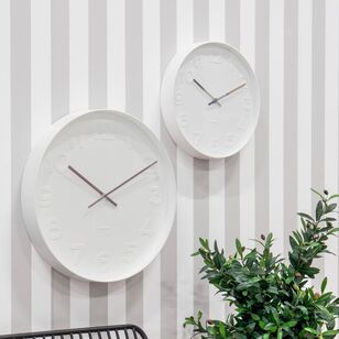 Karlsson Mr White Wall Clock White