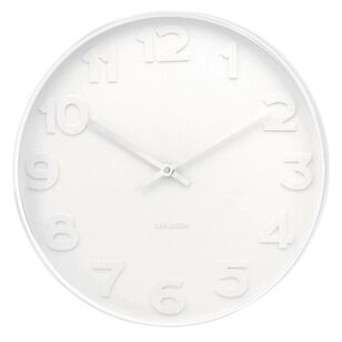 Karlsson Mr White Wall Clock White