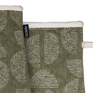 Ladelle Splice Moss Oven Mitt 2 Pack