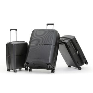 Tosca Globetrotter 20 Inch Carry On Case Black 50 cm