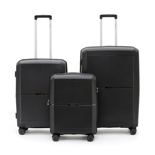 Tosca Globetrotter 20 Inch Carry On Case Black 50 cm