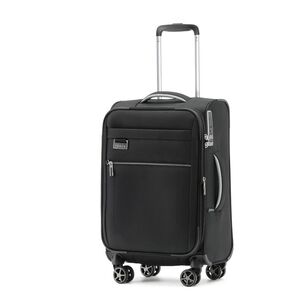 Tosca Vega 21 Inch Carry On Case Black 55 cm