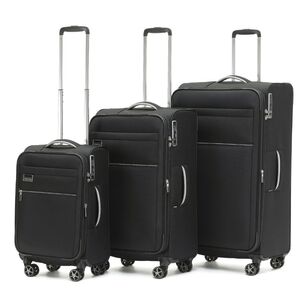 Tosca Vega 21 Inch Carry On Case Black 55 cm