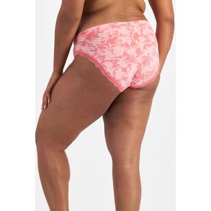 Berlei Women's Barely There Luxe Bikini Pink Floral