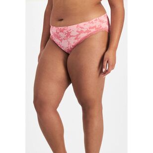 Berlei Women's Barely There Luxe Bikini Pink Floral