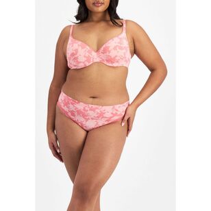 Berlei Women's Barely There Luxe Bikini Pink Floral