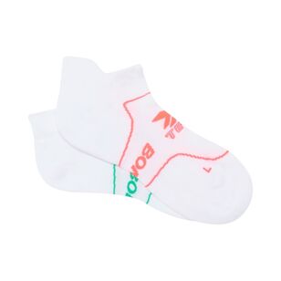 Bonds Women's X-Temp Sport Low Cut Socks 2 Pack White Multicoloured