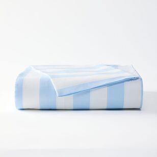 Odyssey Living Hamptons Washed Microfibre Sheet Set Coast Blue