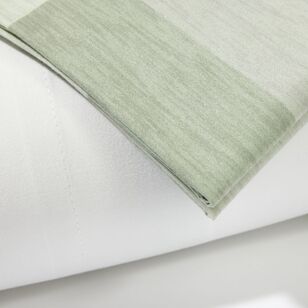 Odyssey Living Salisbury Washed Microfibre Sheet Set Sage