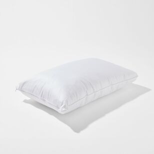 MiniJumbuk Sleep Better Australian Wool Low Profile Pillow White Standard