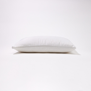 MiniJumbuk Sleep Better Australian Wool Medium Profile Pillow White Standard