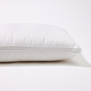 MiniJumbuk Sleep Better Australian Wool Medium Profile Pillow White Standard