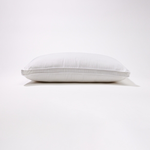 MiniJumbuk Sleep Better Australian Wool High Profile Pillow White Standard