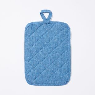 Miguel Maestre 25 x 18 cm Potholders 2 Pack Denim