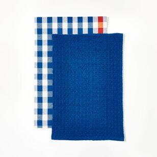 Miguel Maestre Tea Towels 2 Pack Blue