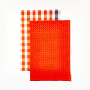 Miguel Maestre Tea Towels 2 Pack Red