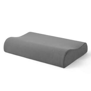 Accessorize Polycotton Contour Pillowcase Charcoal Standard