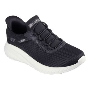 Skechers Women's Squad Chaos Slip In Shoes Black 6