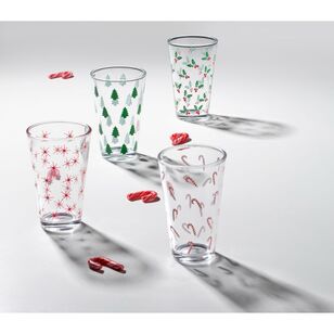 Ladelle Jingle 4 Piece Highball Set