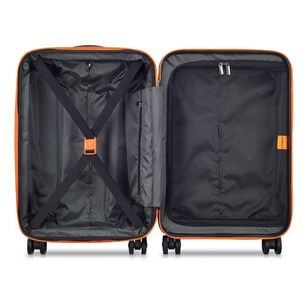 Securitech By Delsey Citadel Expandable Carry On Suitcase Black 54 cm