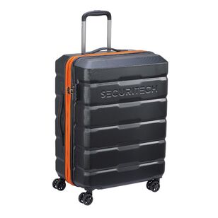 Securitech By Delsey Citadel Expandable Medium Suitcase Black 65 cm