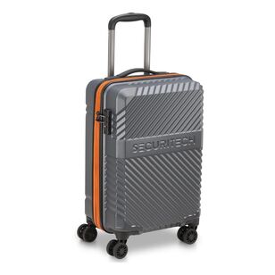 Securitech By Delsey Patrol 55 cm Expandable Carry On Suitcase Grey 55 cm