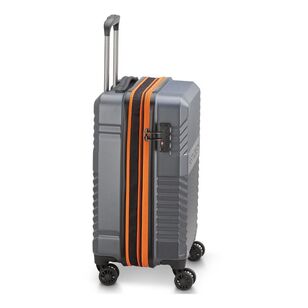 Securitech By Delsey Patrol 55 cm Expandable Carry On Suitcase Grey 55 cm