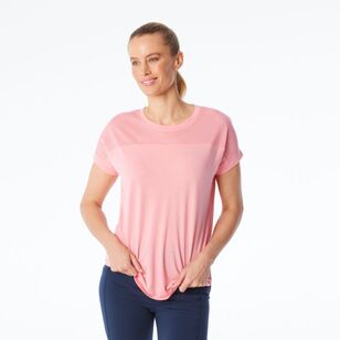 LMA Women's Core Mesh Tee Sherbet