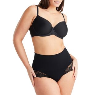 Body by Nancy Ganz Women's Luxe Waist Brief Black