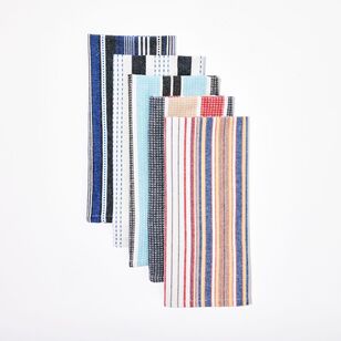 Smith + Nobel Yarn Dyed Tea Towel 5 Pack