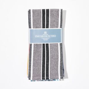 Smith + Nobel Yarn Dyed Tea Towel 5 Pack