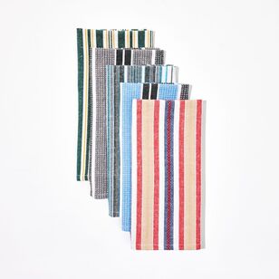 Smith + Nobel Yarn Dyed Tea Towel 5 Pack