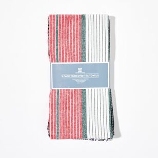 Smith + Nobel Yarn Dyed Tea Towel 5 Pack